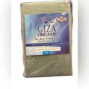 MyPillow Giza Dreams Pillowcase Set in Sage Green